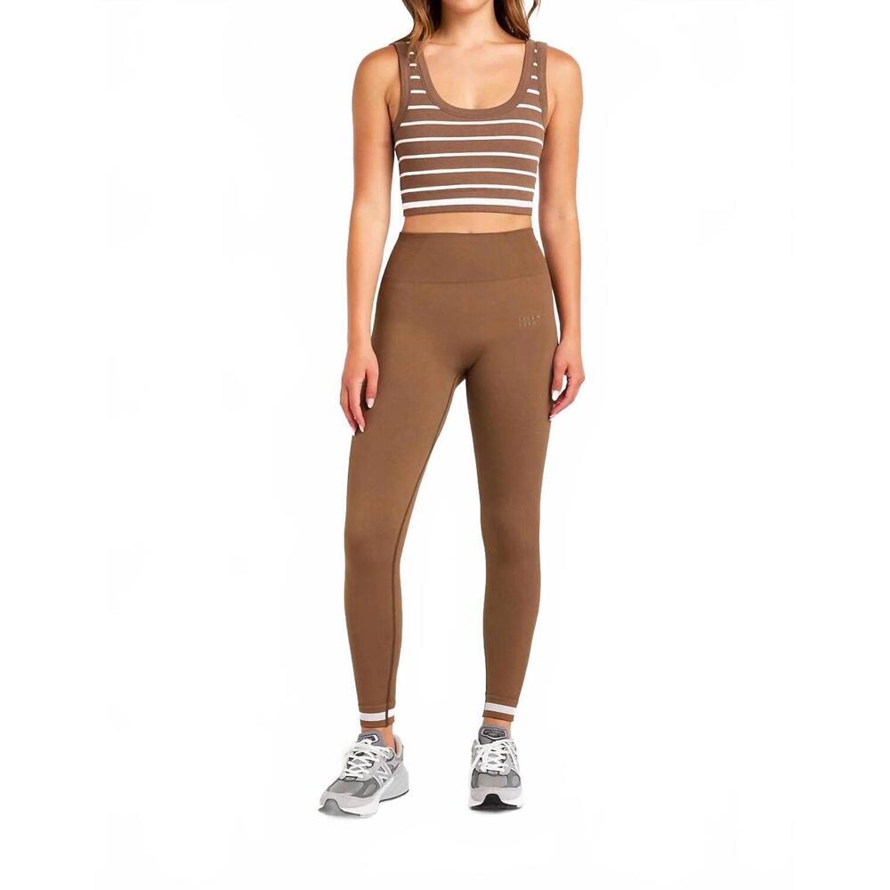 NEW CREAM YOGA elly seamless leggings in latte